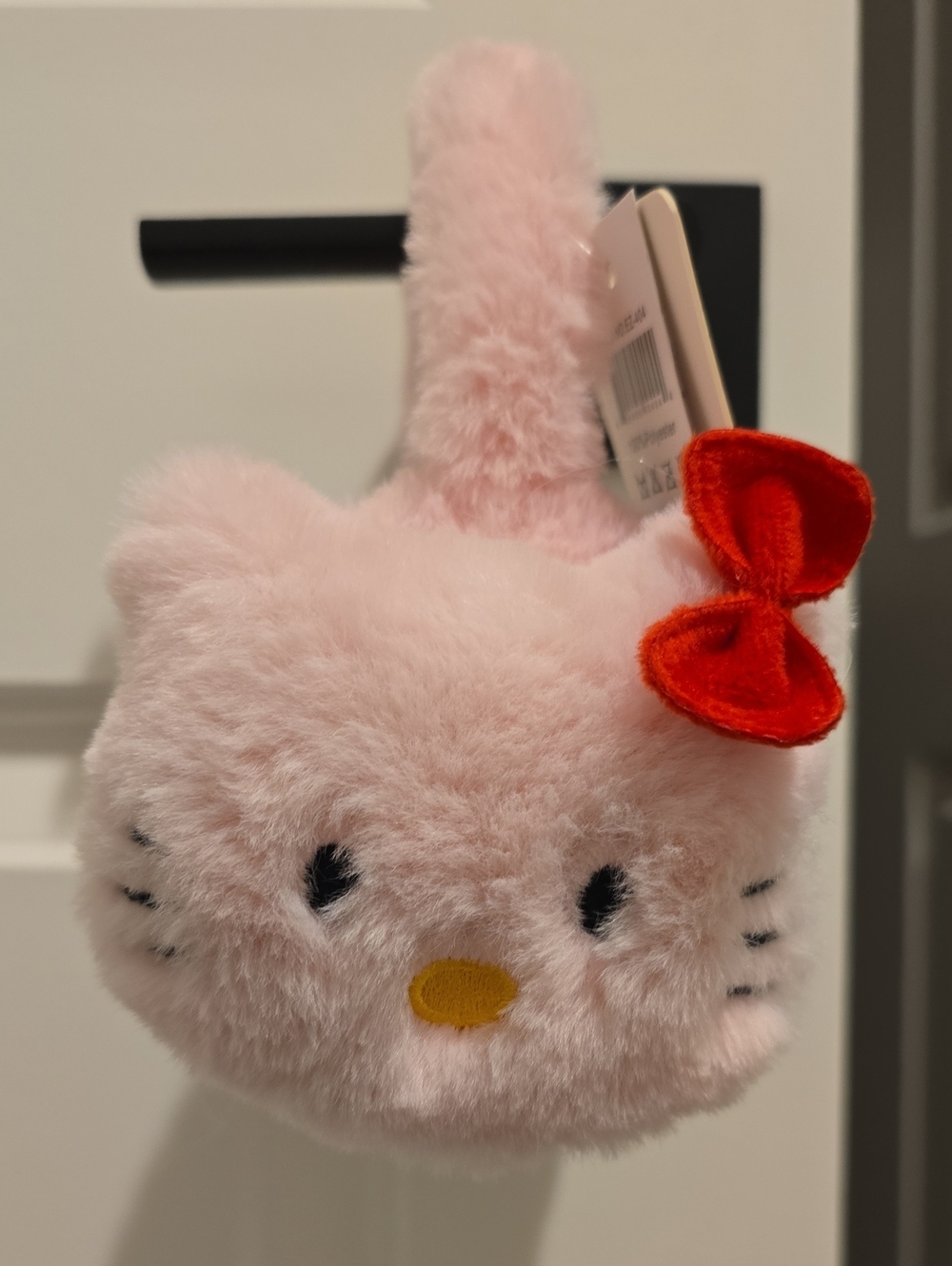 Sanrio, Hello Kitty Pink Plush Girls Ear Muffs - Picture 2 of 5